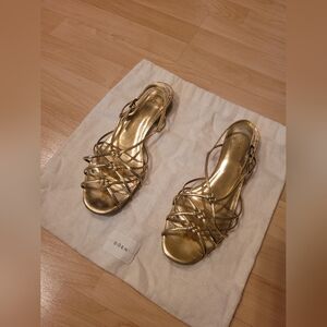 Doen Gold Corsica Sandals